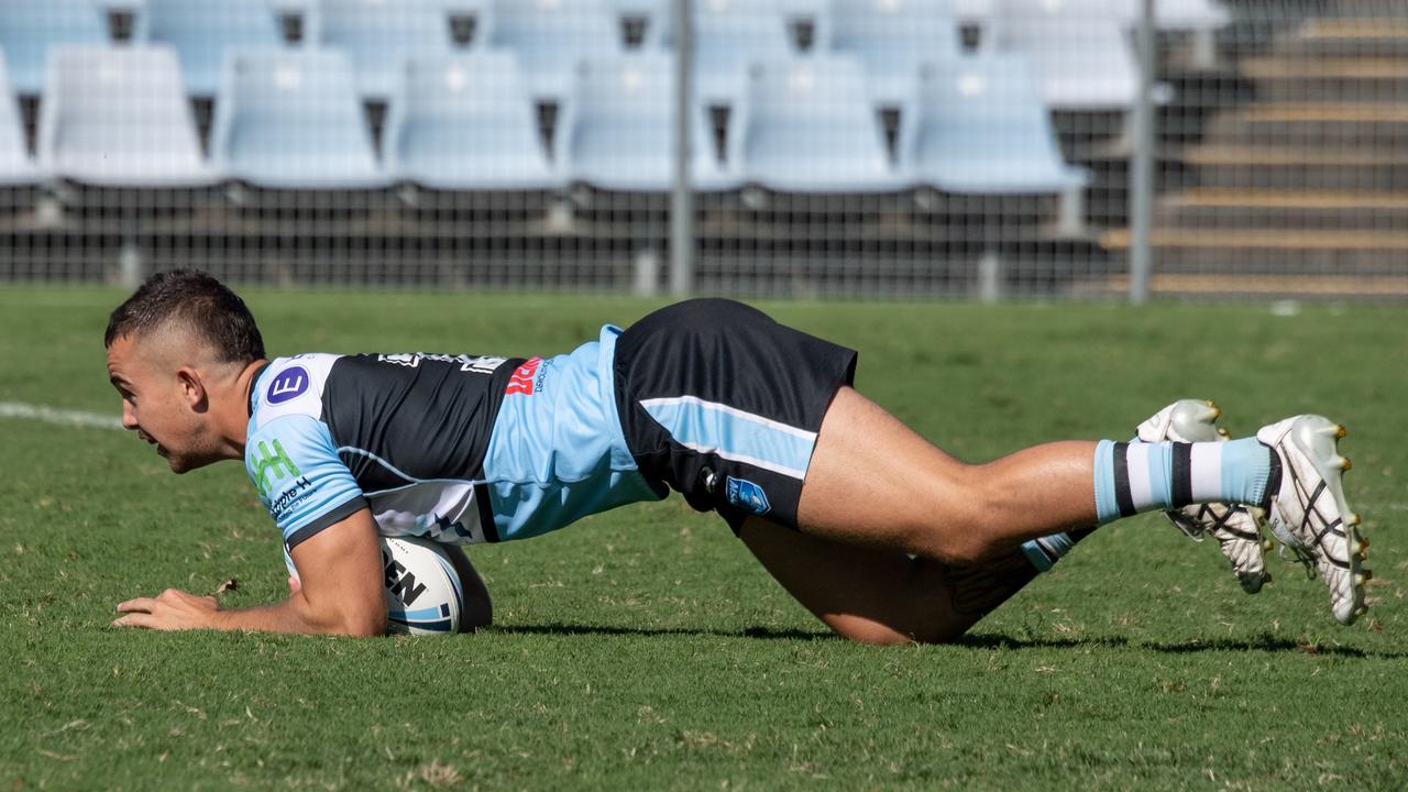 Cronulla’s homeground was too good to the visitors. Picture: Monique Harmer