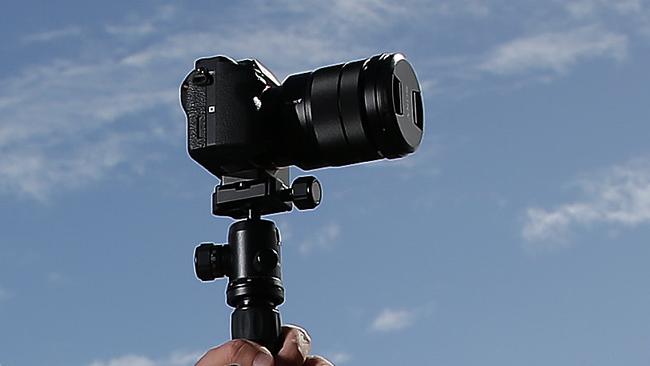 Mr Fardoulis says Sony told him it would cost him hundreds of dollars to get the camera back. Picture: Troy Snook