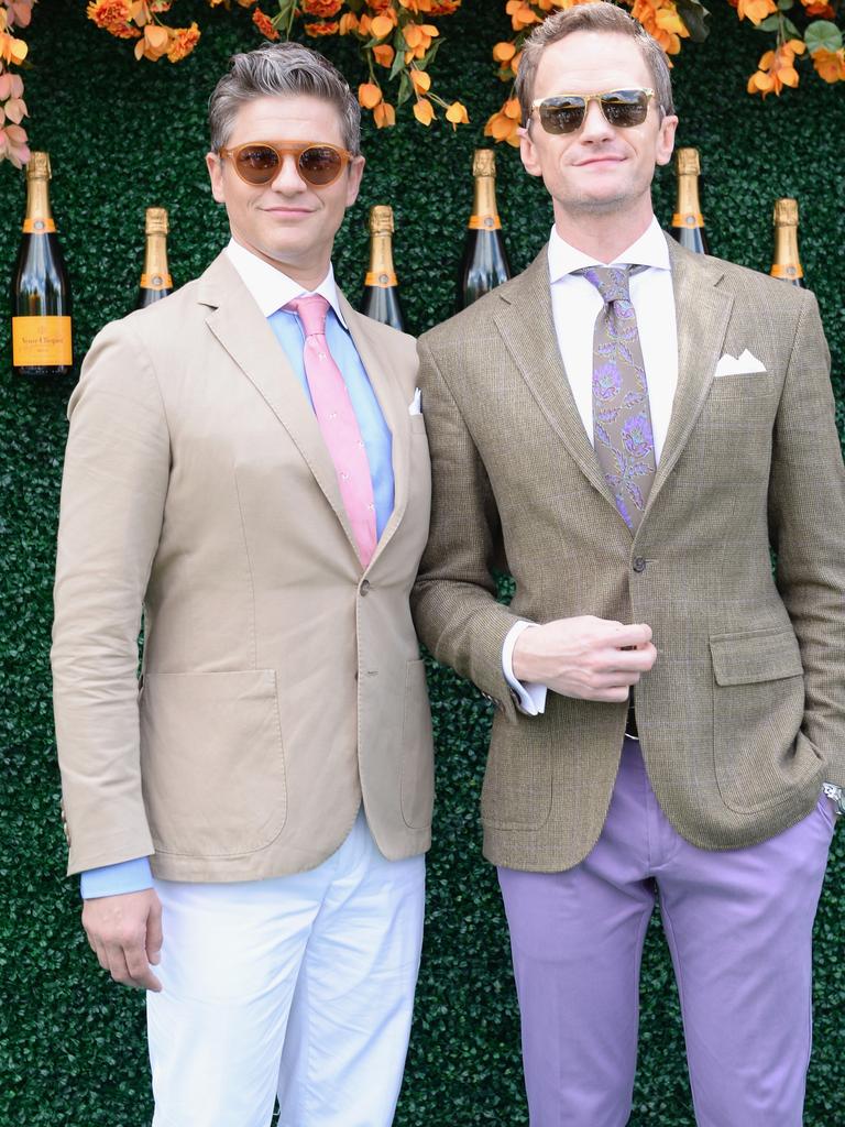 David Burtka and Neil Patrick Harris. (Photo by Andrew Toth/Getty Images for Veuve Clicquot)