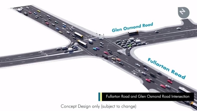 2019: See the Fullarton Rd / Glen Osmond Rd upgrade