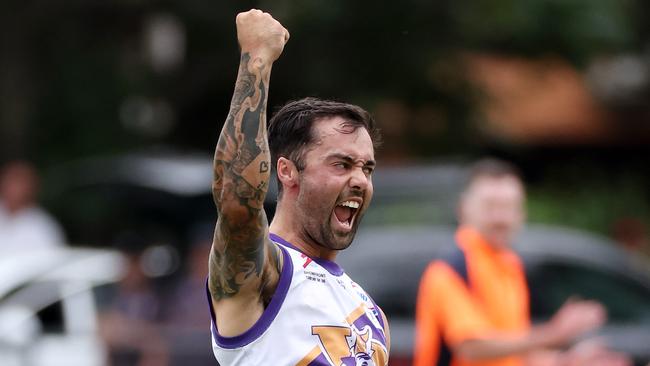 Joshua Bench played a huge game for Altona. Pic: George Sal