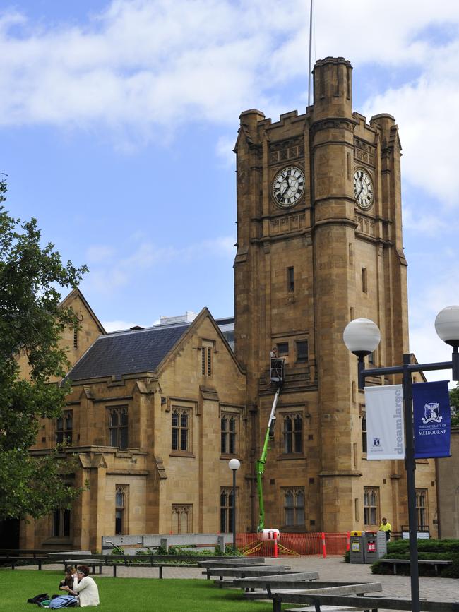 Melbourne University Parkville.