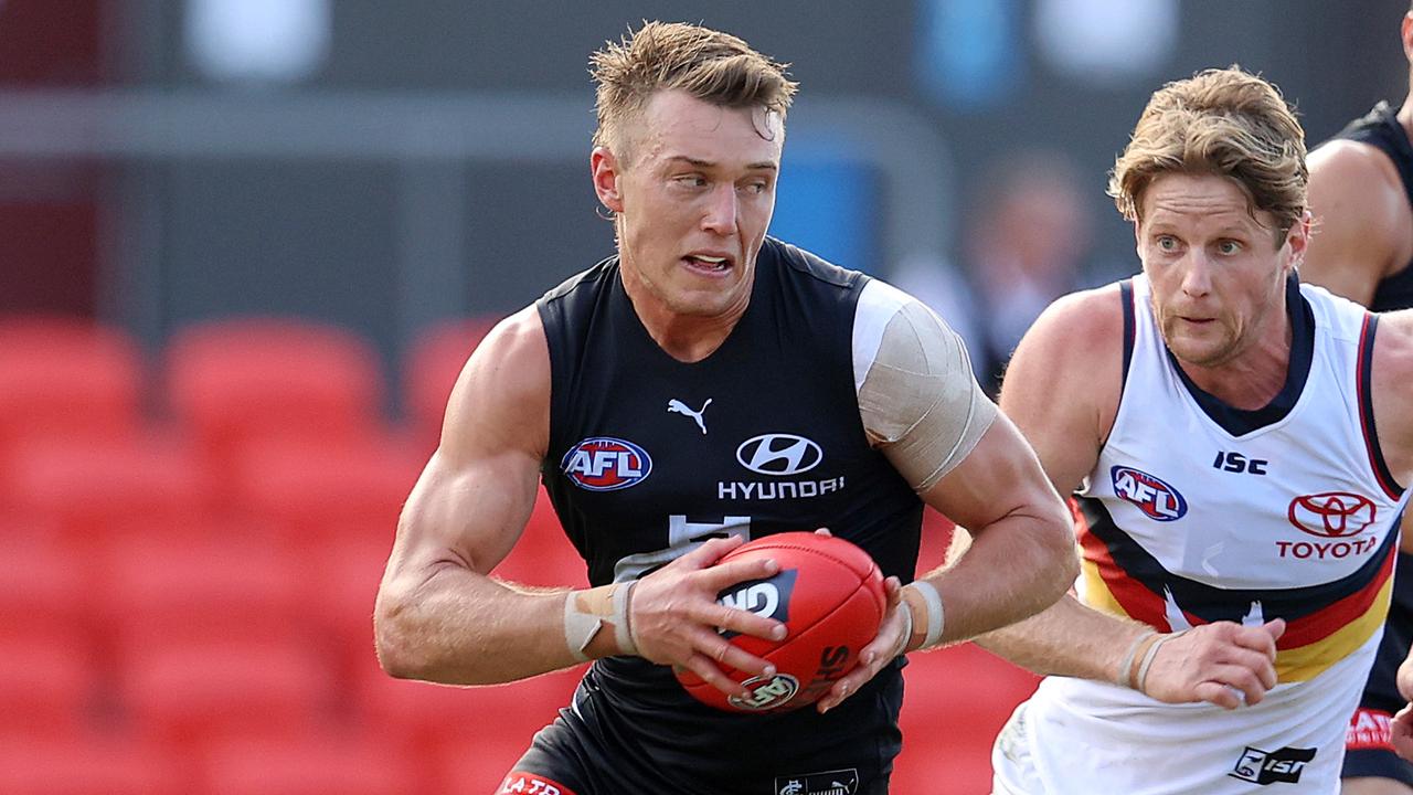Carlton is hopeful Patrick Cripps will re-sign with the club . Picture: Michael Klein