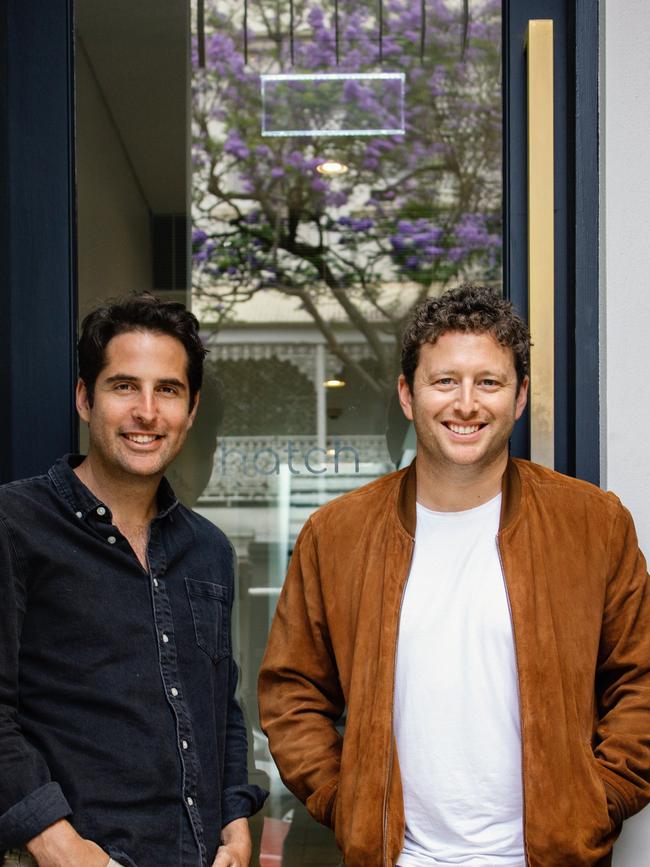 Hatch co-founders Chaz Heitner and Adam Jacobs. Source: Supplied.