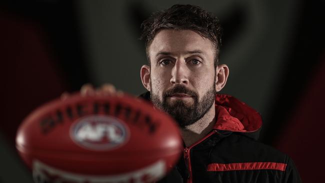 Cale Hooker believes Essendon’s game plan can get them the win out west. Picture: AAP