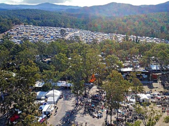 The incident occurred at a Gympie Music Muster campsite in 2023.