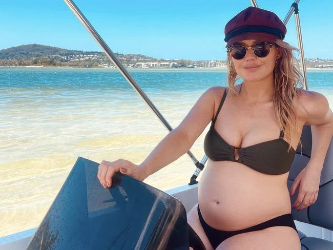 Sam Frost is expecting a child soon.