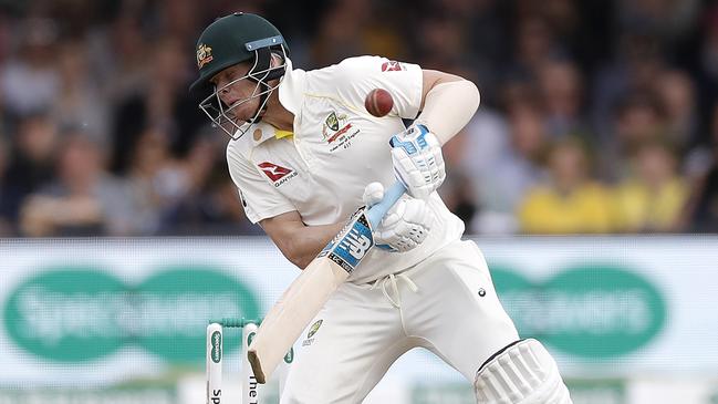 Steve Smith is hit by a Jofra Archer bouncer. Picture: Getty Images