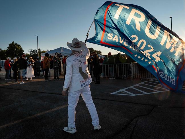 Trump supporters in Mosinee, Wisconsin. Picture: Getty Images via AFP