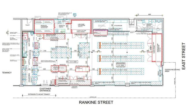 Detailed plans for the Crescent Head FoodWorks.