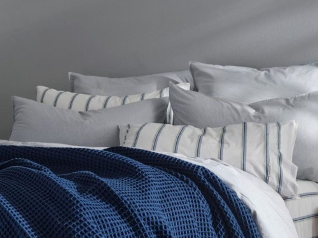 This luxury cotton waffle blanket will add a nice touch to your bedding.