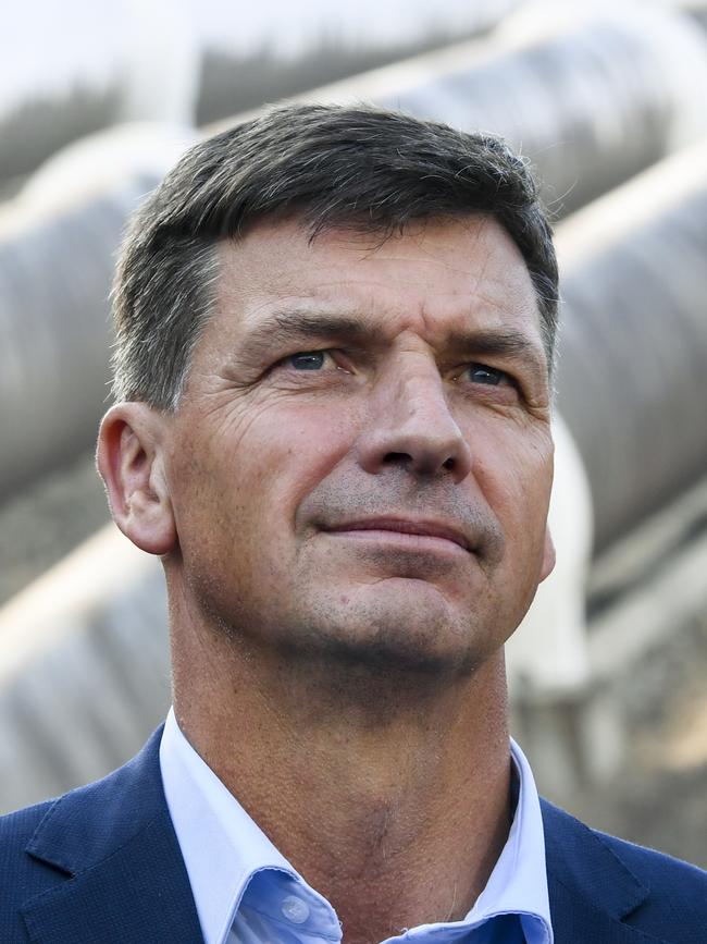 Energy Minister Angus Taylor will reveal department advice that petrol prices will increase. Picture: AAP Image/Lukas Coch