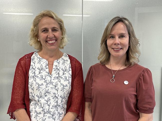 Knox Grammar School teachers Mrs Beth Goddard (Director of Studies Stage 6 and Chemistry Teacher) and Ms Chantal Dreesbeimdieke (Assistant Head of Stage 4 Science and Chemistry Teacher). Picture: Supplied