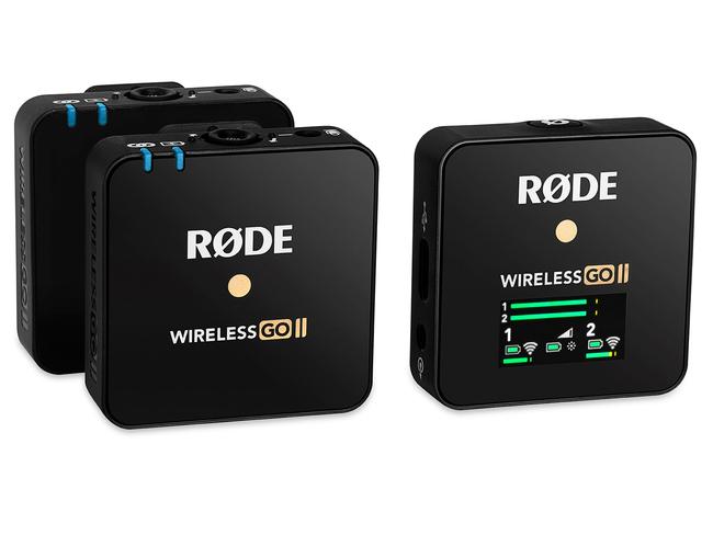 Rode Wireless Go II dual channel wireless microphone system