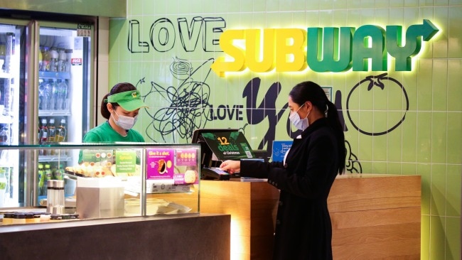 Subway is the second fast food outlet to change its menu and have removed lettuce from some stores. Picture: NCA NewsWire / Gaye Gerard