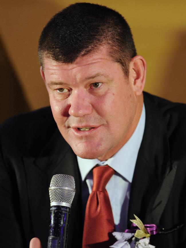 James Packer has relocated to LA to be closer to his kids. Picture: AFP