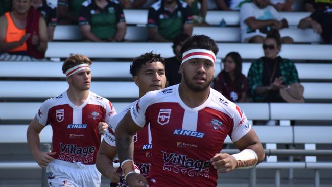 Meninga Cup semi-final action between the Redcliffe Dolphins and Wynnum-Manly Seagulls. Saturday April 15, 2023.