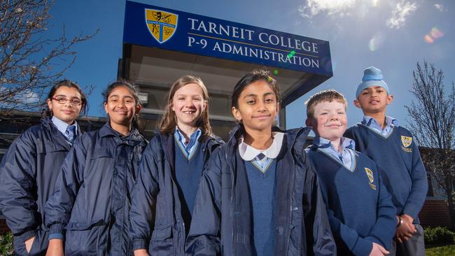 Tarneit P-9 has among the greatest school growth in the state adding 400% more students in five years Picture: Jay Town