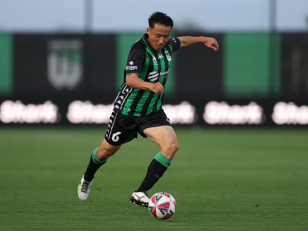 Tomoki Imai of Western United. Picture: Robert Cianflone