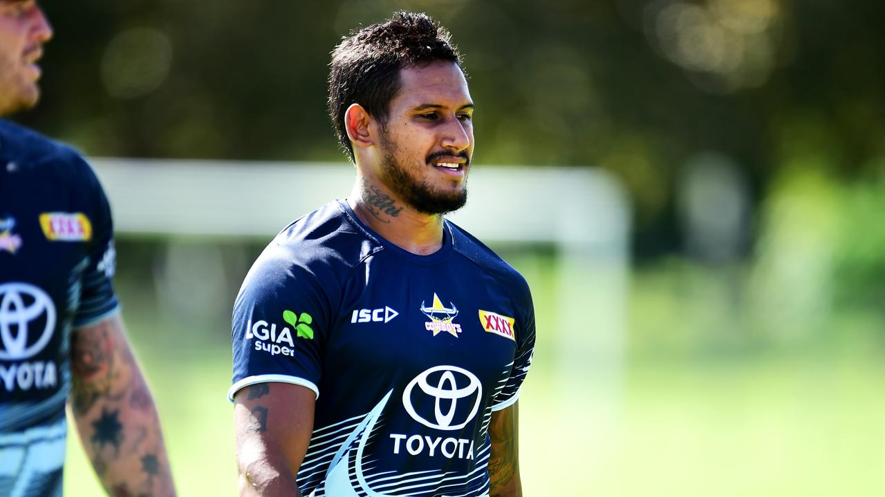 The North Queensland Cowboys sacked Ben Barba after an alleged domestic violence incident. Picture: Alix Sweeney