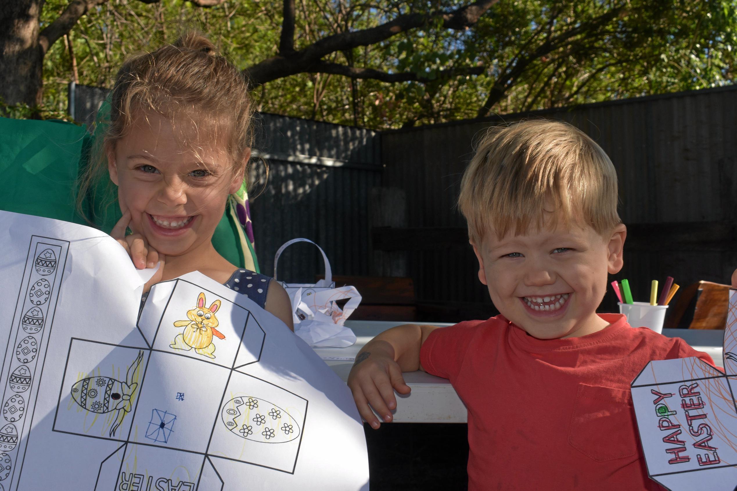 Sienna and Jesse Hodet. Picture: Ellen Ransley