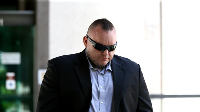 Accused bikie Ian Ronald Crowden. Picture AAP/David Clark