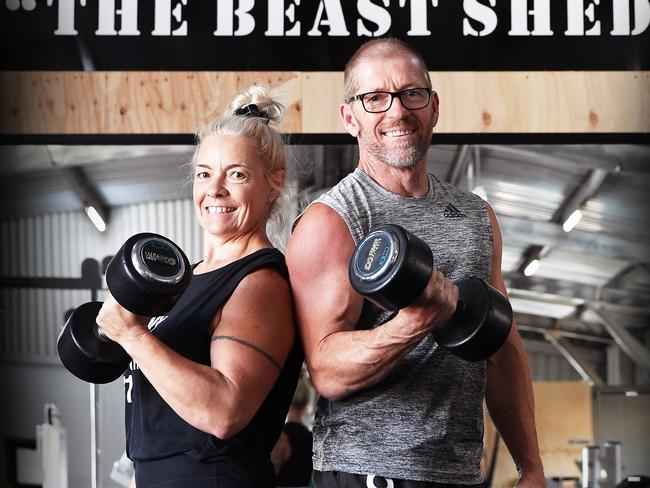 Coast couple’s resilience pays off with new gym