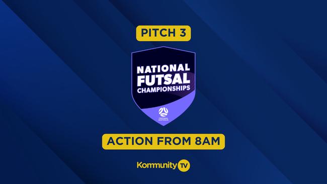 Live: 2025 National Futsal Championships Day 5 - Pitch 4