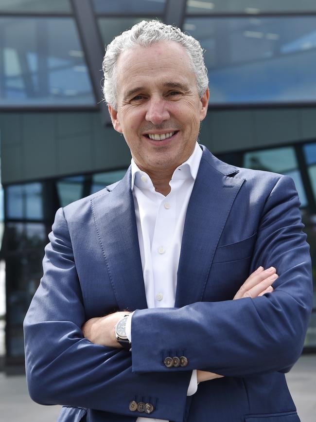 Telstra chief executive Andy Penn. Picture: Alan Barber