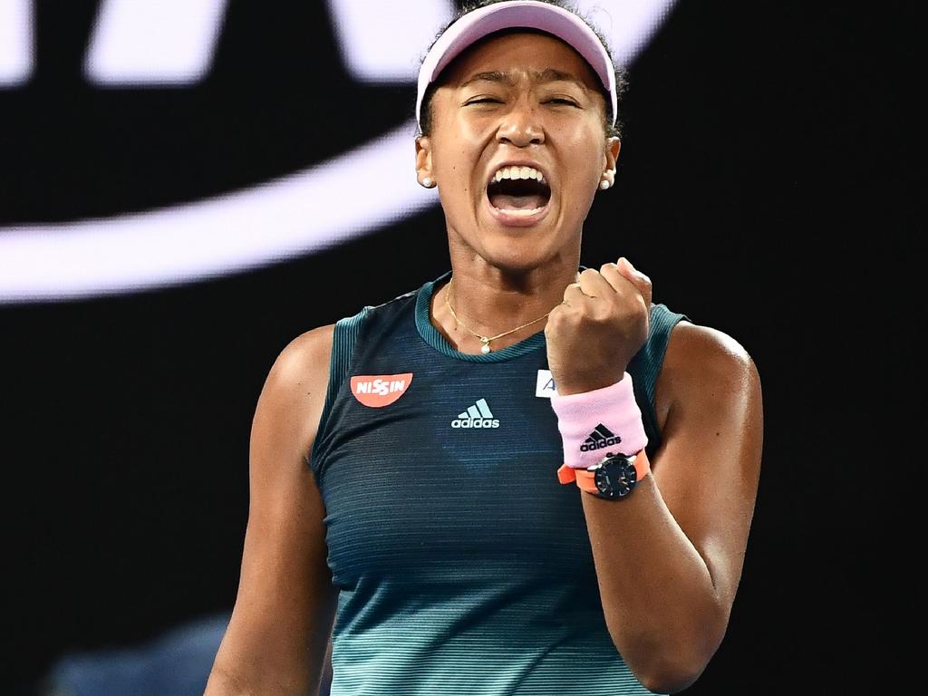 Naomi Osaka Nike Japan Sneakers Impress Fans at Australia Match