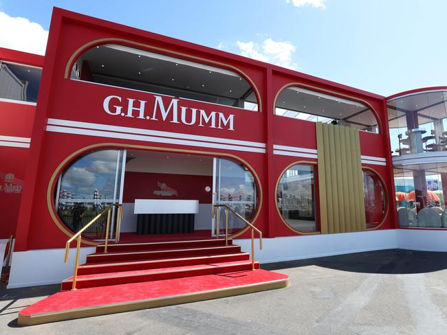 G.H.Mumm marquee. Picture: David Caird