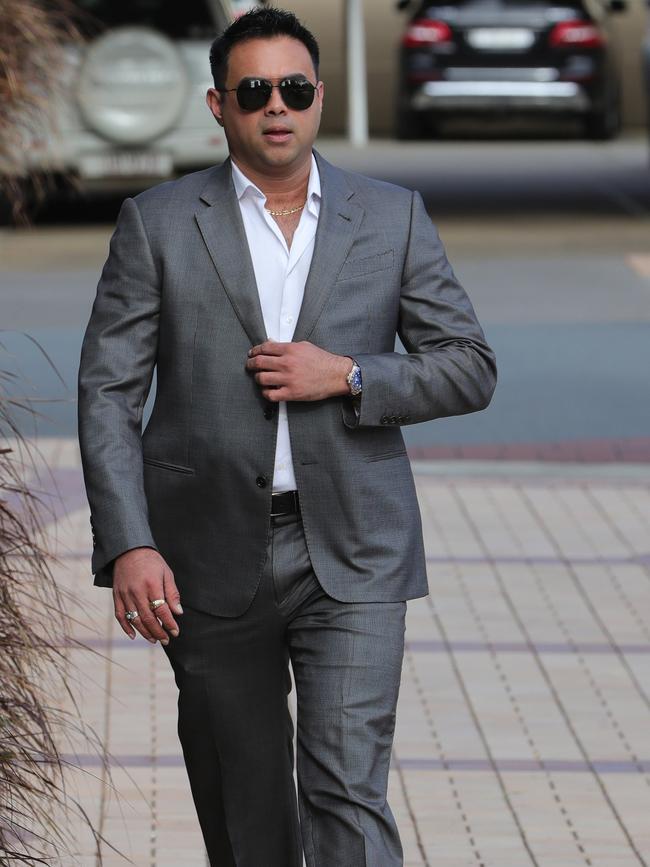 Mrunal Narenda Parekh looked calm arriving at the Southport courthouse. Picture: Glenn Hampson