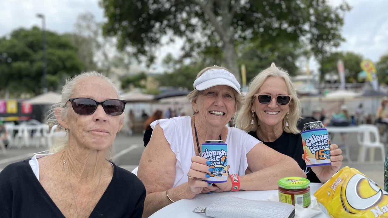 Sandie Murphy, left, Jackie Reynolds, middle, and, Manda Topp, right. Picture: Asa Andersen.