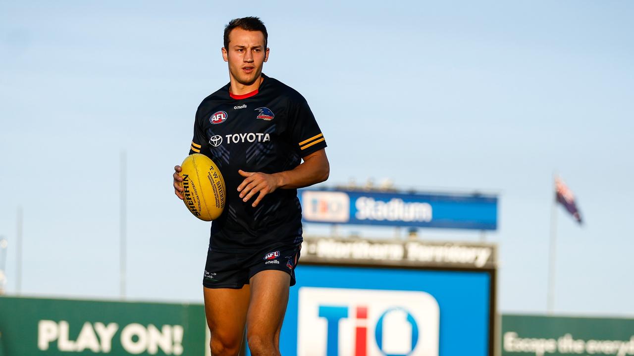 Injured defender Tom Doedee is a restricted free agent. Picture: Dylan Burns/AFL Photos via Getty Images