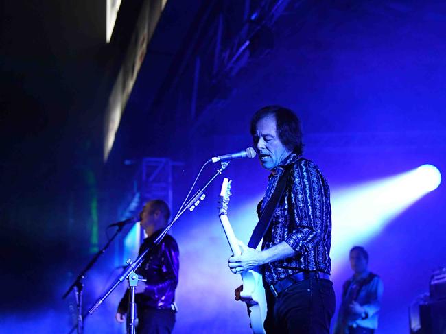 Hoodoo Gurus perform main stage at Gympie Music Muster. Picture: Patrick Woods.