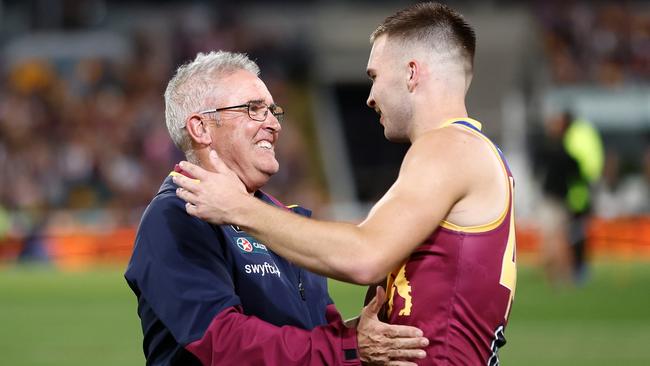 Chris Fagan will coach in his first grand final this week. Picture: Getty Images