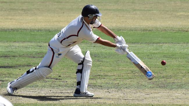 Will Russell batting for South Caulfield. Picture: Ron Weil