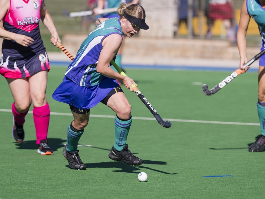 Fiona Croker of Tweed 1 against Toowoomba 1.