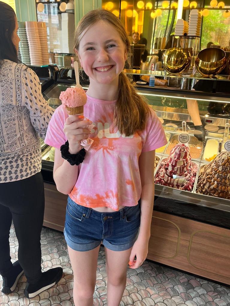 Charlotte O'Brien, a Year 7 student at Santa Sabina College in Strathfield, Inner-West Sydney, who tragically died by suicide on September 9 2024. Picture supplied by her family.