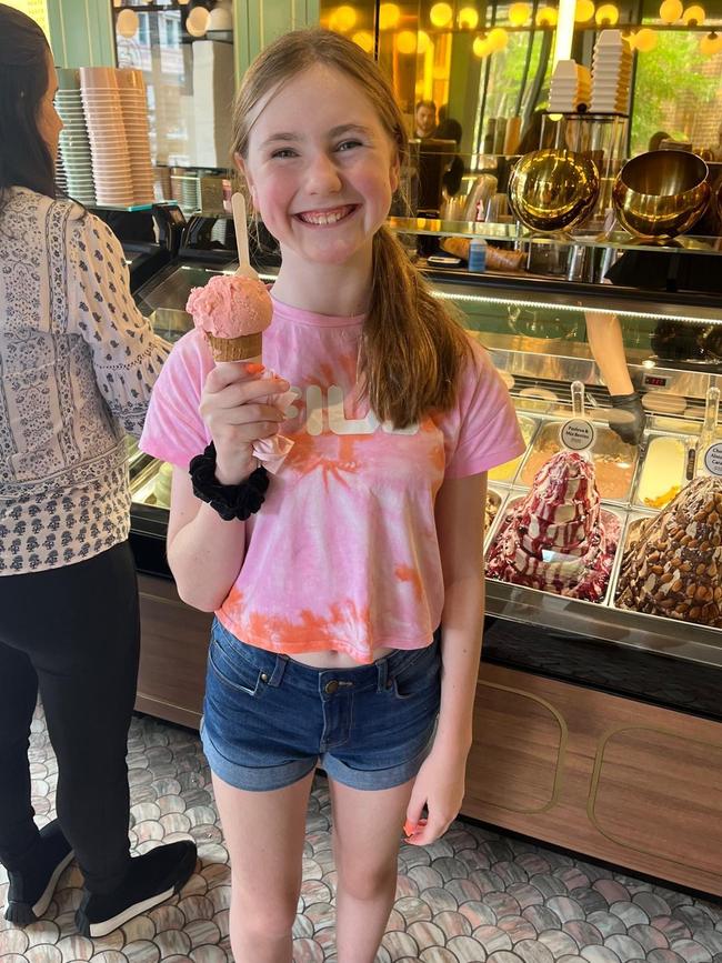 Charlotte O'Brien, a Year 7 student at Santa Sabina College in Strathfield, Inner-West Sydney, who tragically died by suicide on September 9 2024. Picture supplied by her family.