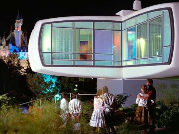 Monsanto House of the Future was a display at Disneyland between 1957 and 1967. Picture: Disneyavenue.com