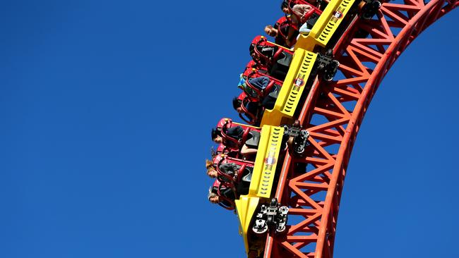 Hospitality workers at theme parks are impacted by penalty rate cuts. Pic by David Clark.