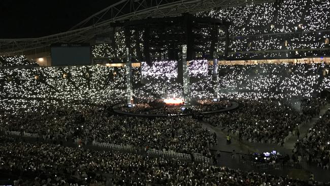 In a touching show, Adele even got the entire crowd to sing Happy Birthday to one fan.