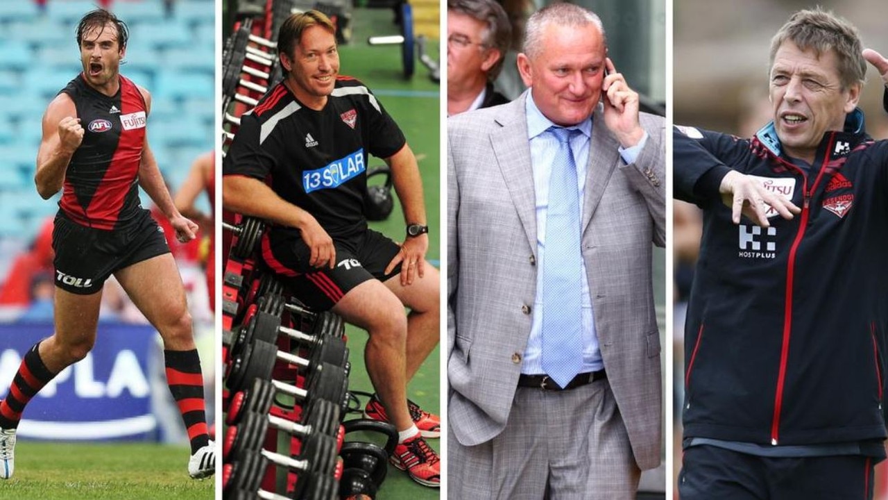 Some of the key figures in the Essendon saga.