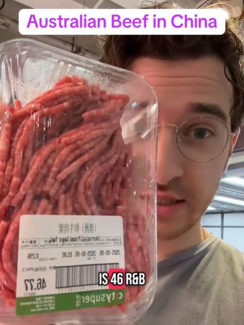 He said US tariffs are not “hurting” China. Picture: TikTok@TheForeignerLife