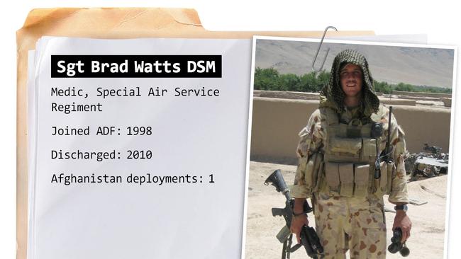 Sergeant Brad Watts.