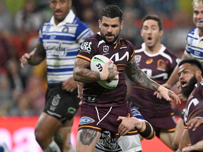 NRL 2025 RD08 Brisbane Broncos v Canterbury-Bankstown Bulldogs - Adam Reynolds. Photo - NRL Images