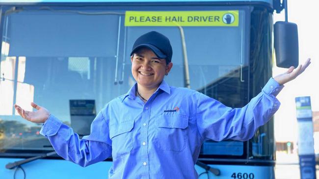 ROCKY”S FAVOURITE: Renee-Jade Majid of Sunbus has been nominated for Queensland's Best Regional Driver of the Year. Picture: Jann Houley