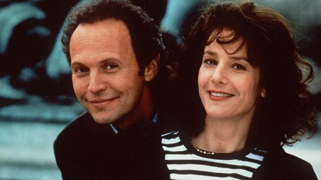 Debra Winger and Billy Crystal in Forget Paris.