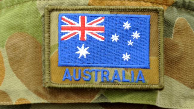 Generic army image. Australian Flag  /  Armed Forces  /  Soldiers.